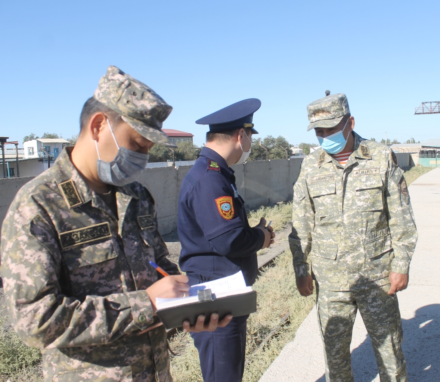 Төтенше жағдайға әзірлік тексерілді