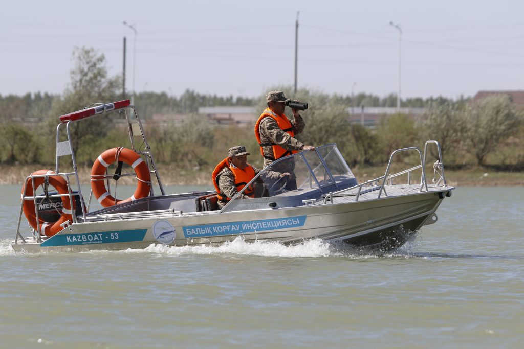 «Уылдырық шашу» судағы уылжыған тіршілік қорғаны