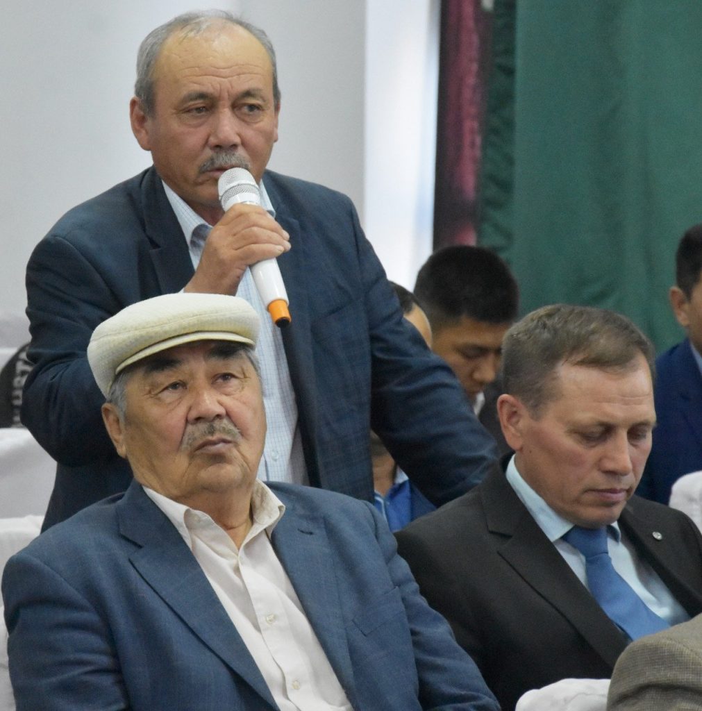 АУДАН ӘКІМІ АҚТАН БАТЫР МЕН ЖАНҚОЖА БАТЫР АУЫЛДАРЫНА БАРДЫ