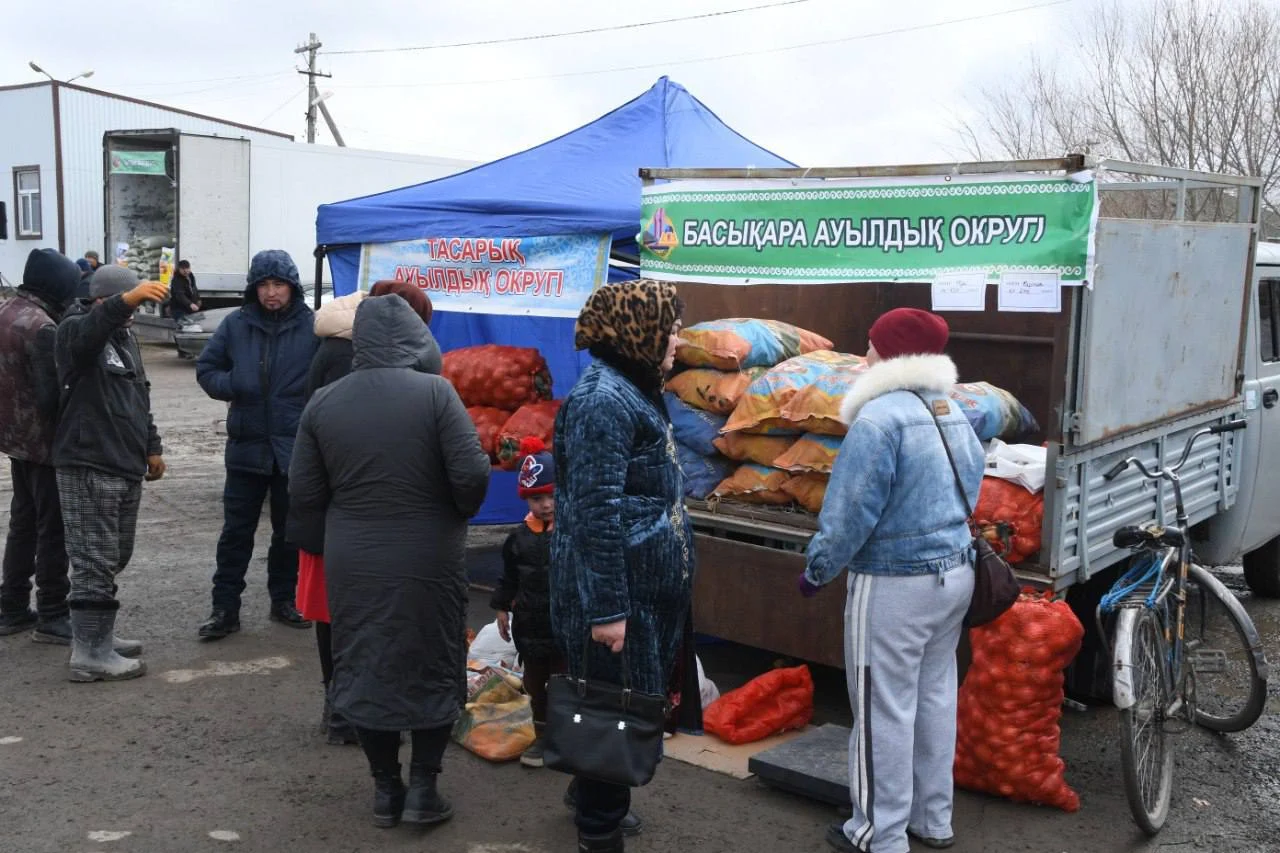Қазалыда ауыл шаруашылығы өнімдерінің жәрмеңкесі өтті