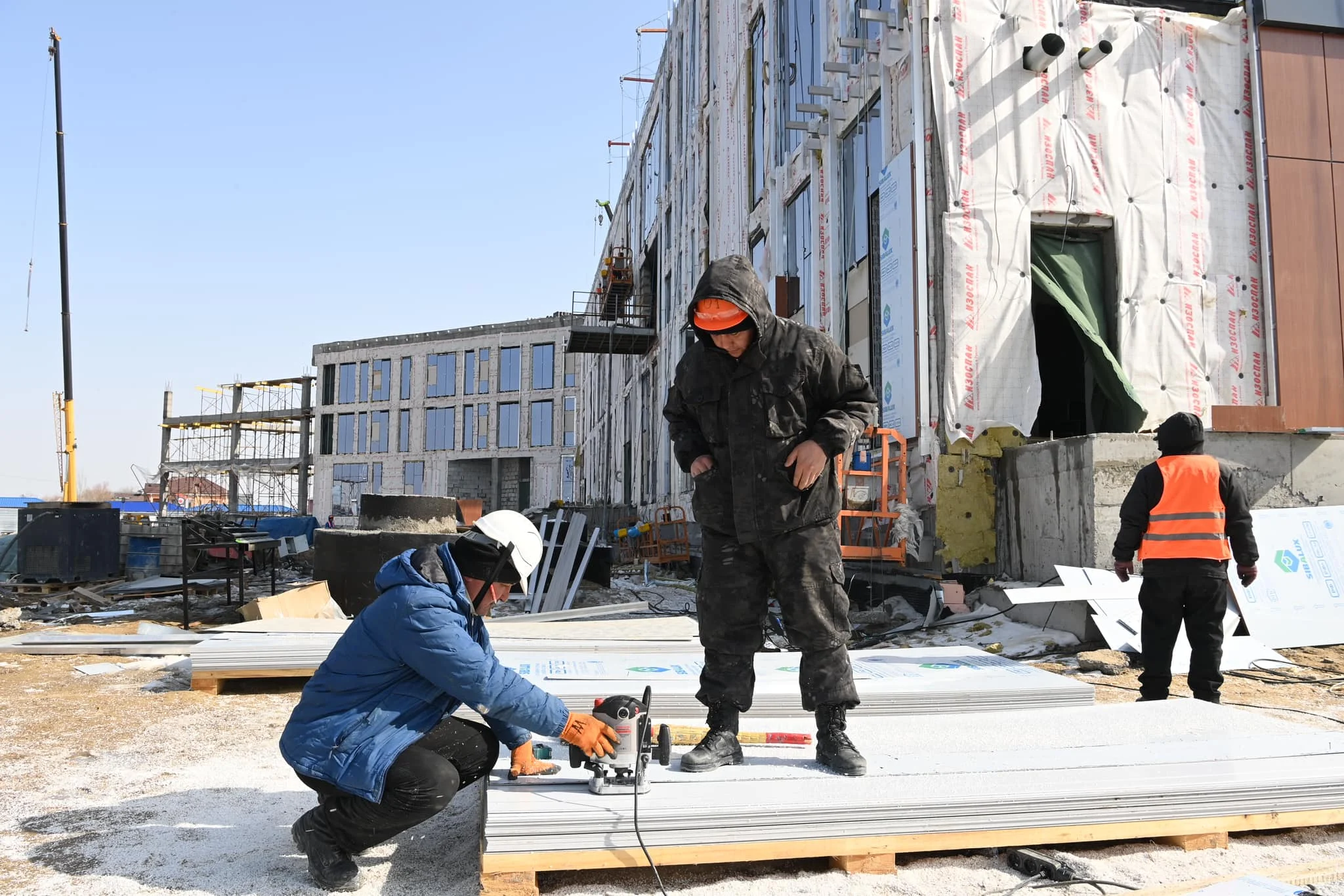 Аймақ басшысы Қызылорда қаласындағы құрылыс нысандарын аралады