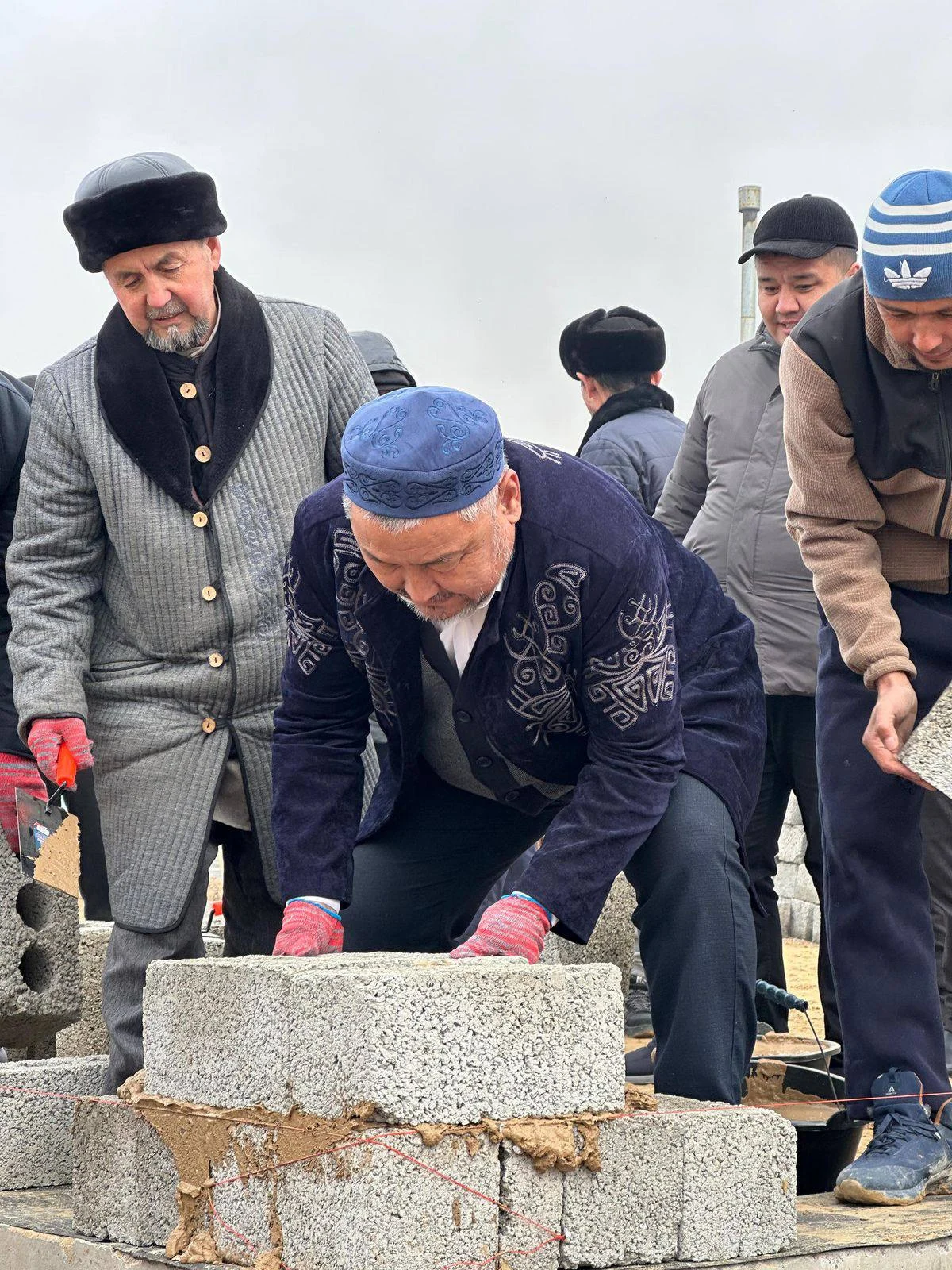 Жаңақорғандық жастардың ұйымдастыруымен кезекті баспананың іргетасы қаланды