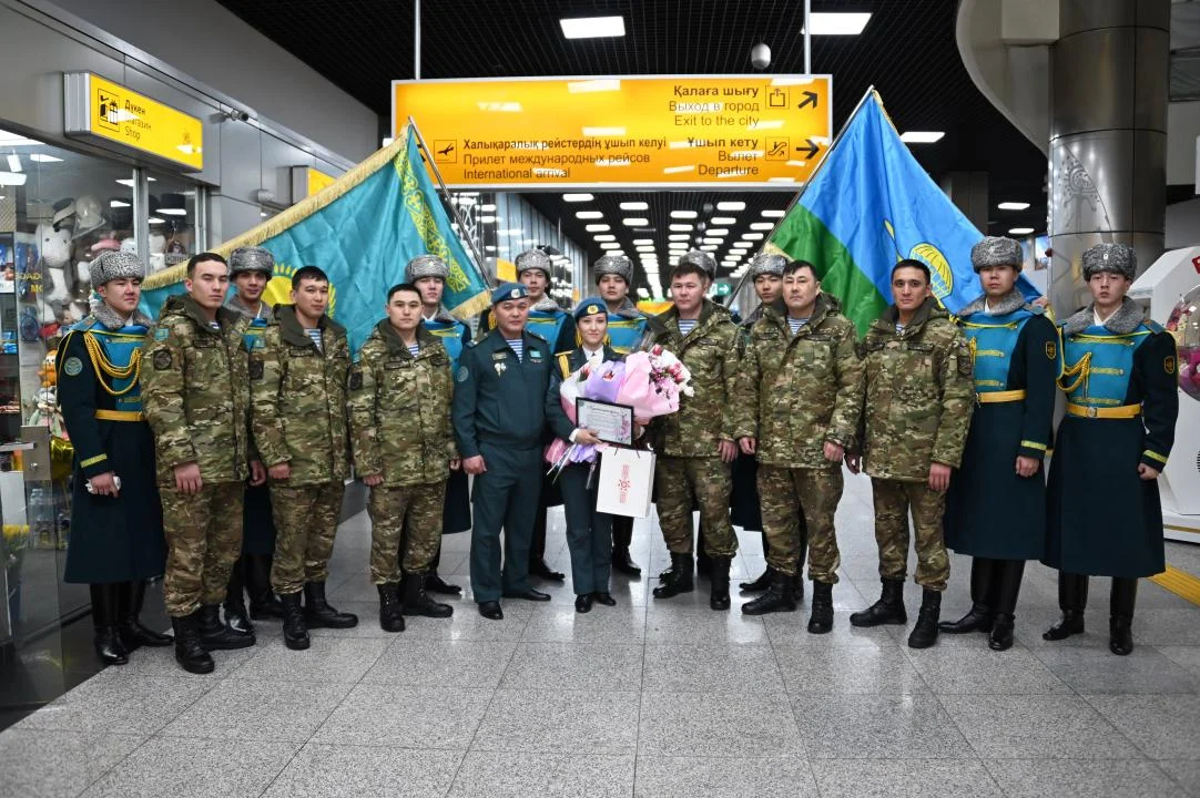 Десантшы Балжан Мұсатаева Мемлекет басшысының наградасына ие болды