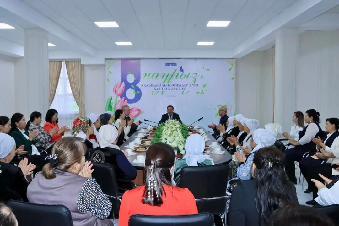 Аудан әкімі ардақты аналарға мерекелік қабылдау өткізді