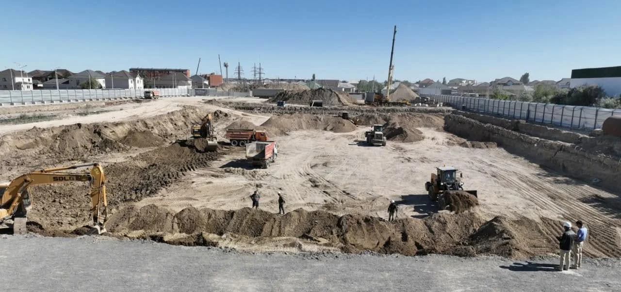 Кешен құрылысы қарқынды жүруде