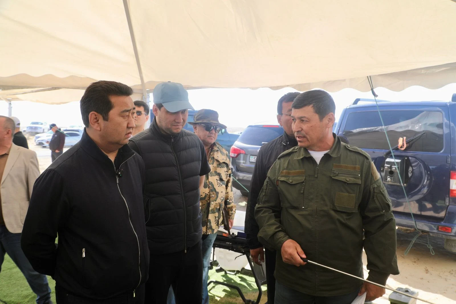 ҚР Ауыл шаруашылығы министрі Арал ауданындағы зиянкестерге қарсы өңдеу жұмыстарымен танысты