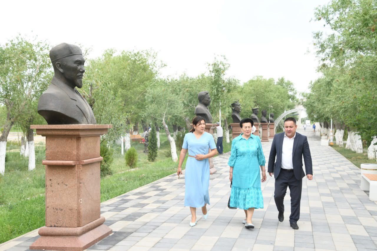 Оразкүл Асанғазықызымен өткен тәлімді кездесу