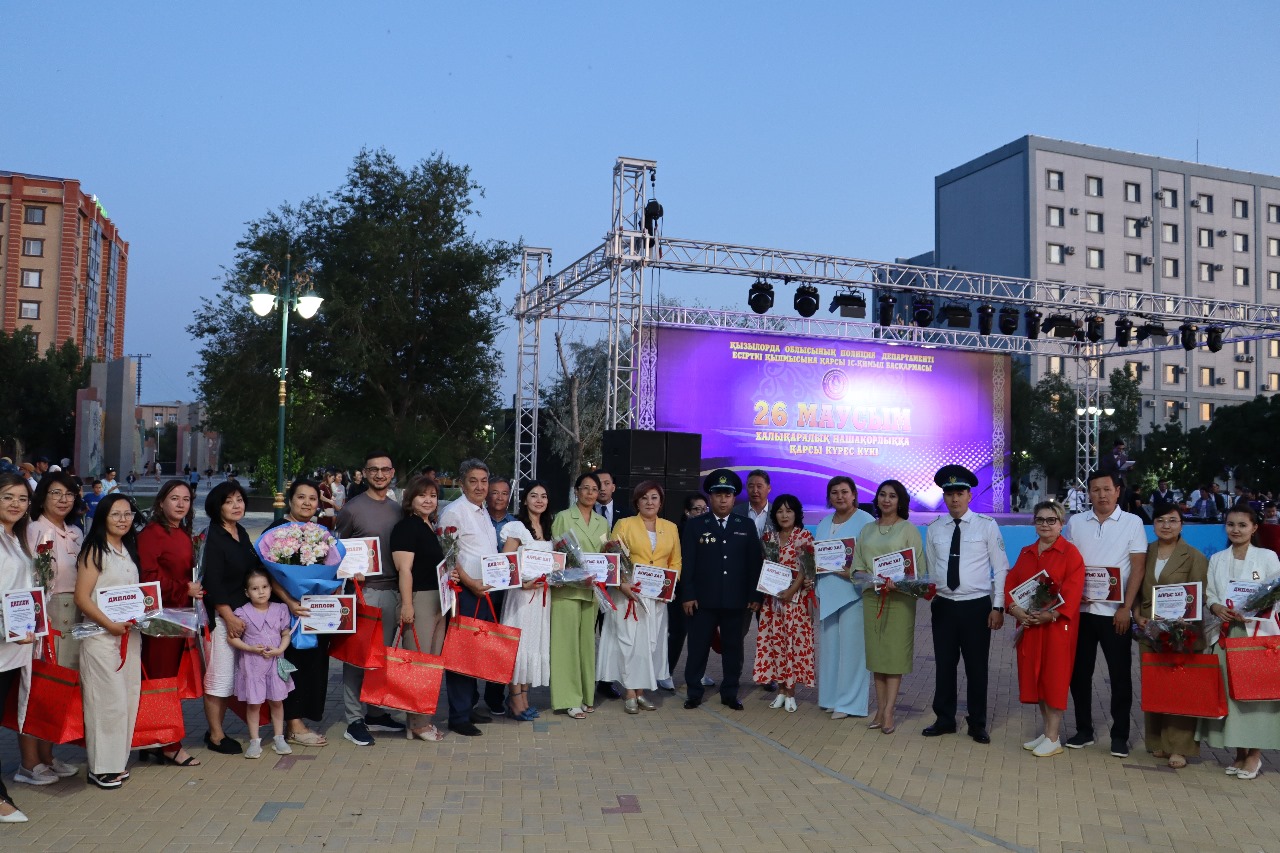 Қызылордада нашақорлыққа қарсы кешенді акция өткізілді