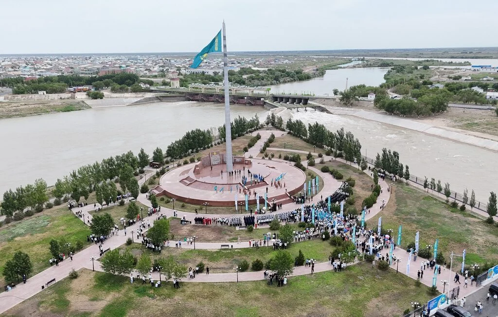 Қызылордада Мемлекеттік рәміздер күніне арналған патриоттық акция өтті