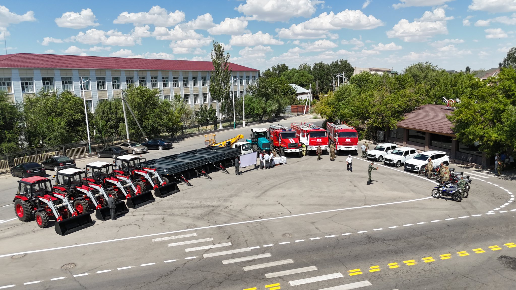 Орман шаруашылығы мекемелері арнайы техникалармен қамтылған