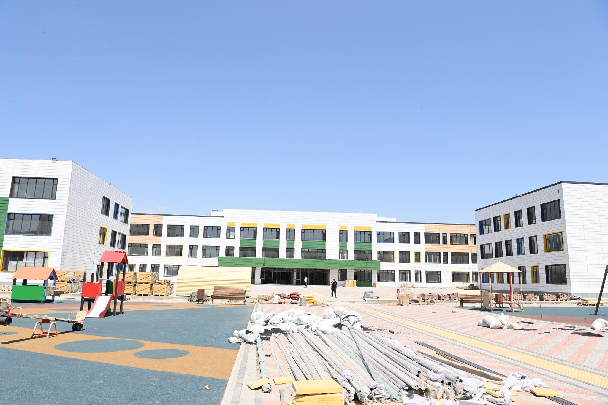 Құрылыс алаңдарындағы жүйелі жұмыс