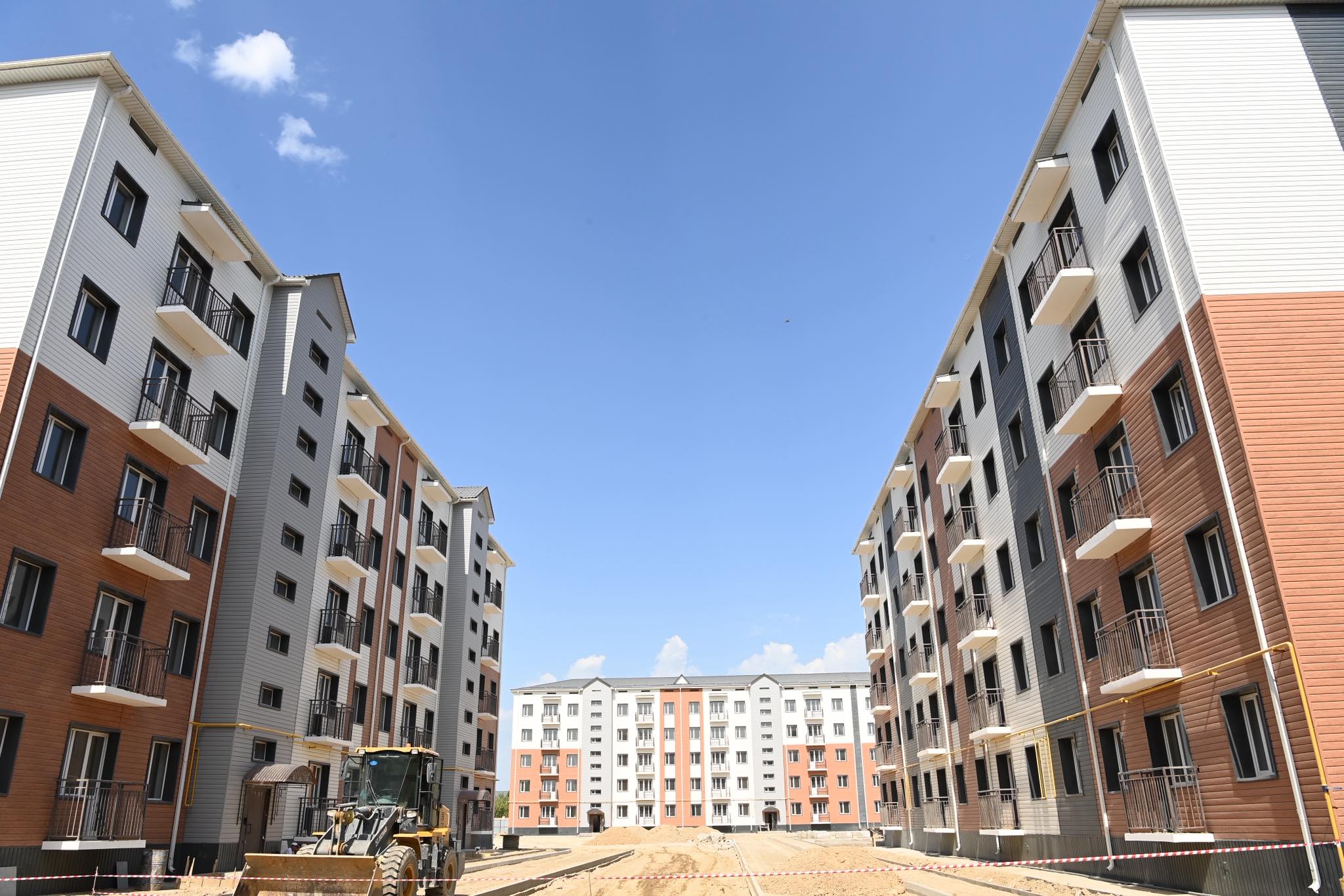 Құрылыс алаңдарындағы жүйелі жұмыс