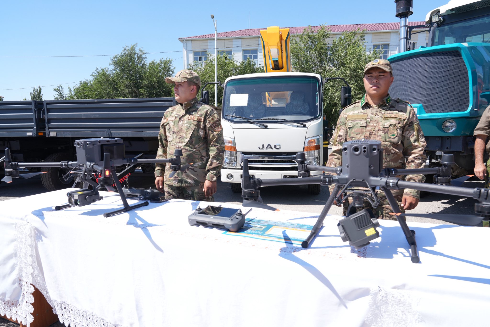 Орман шаруашылығы мекемелері арнайы техникалармен қамтылған