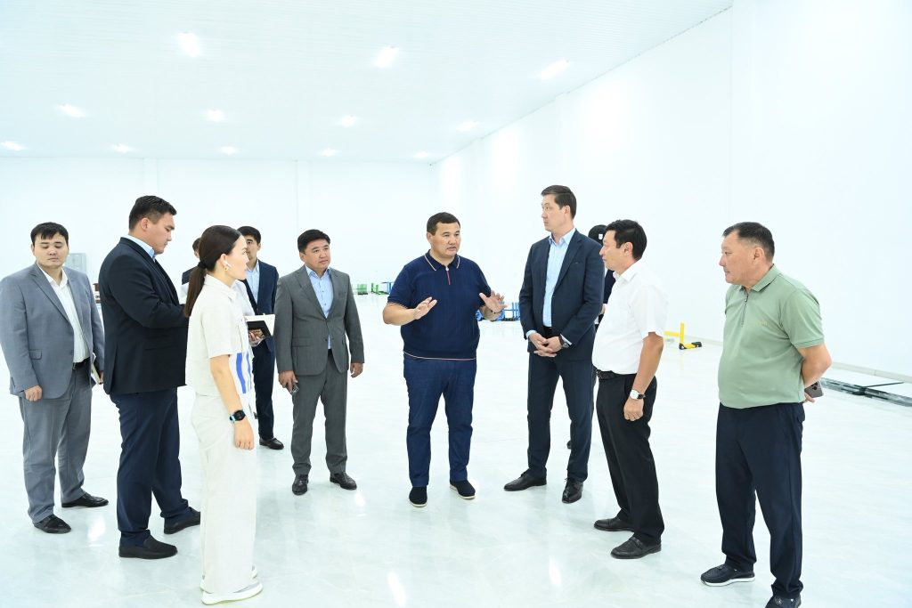 Аймақ басшысы құрылыс нысандарын аралады