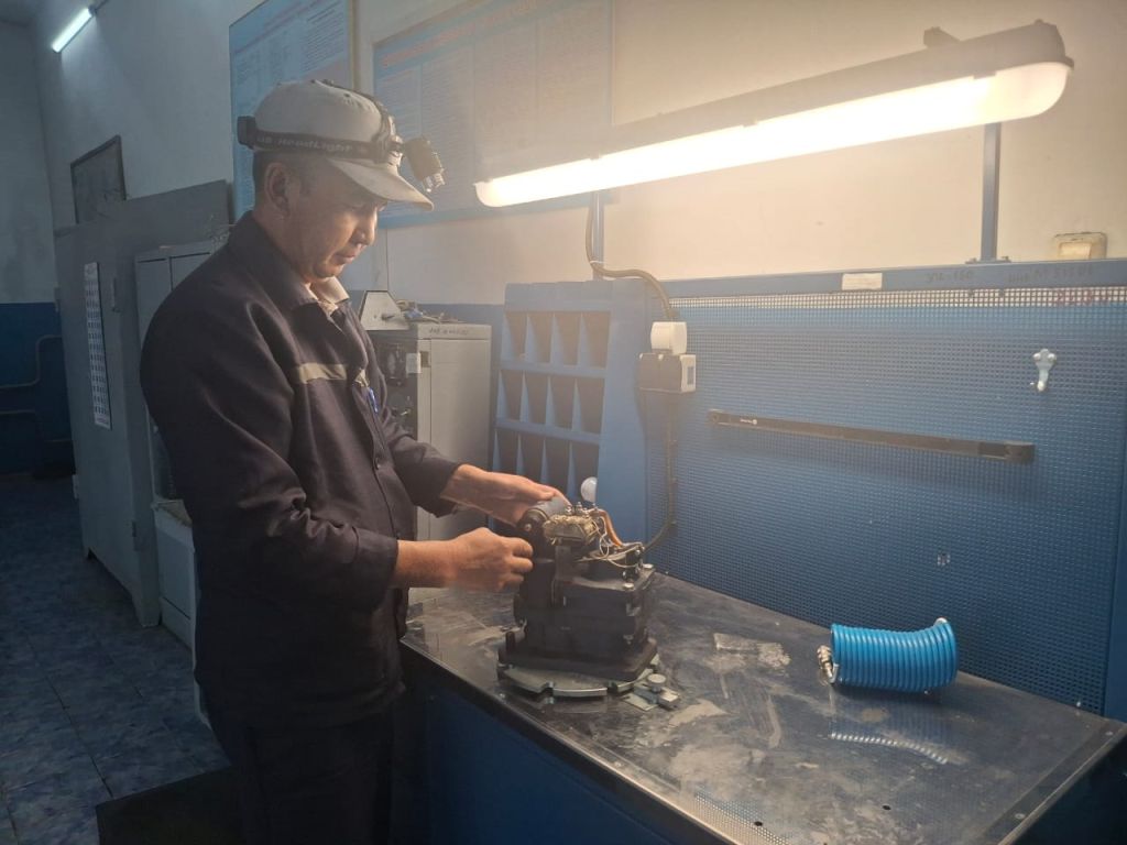 Тіршілігі қайнаған депо