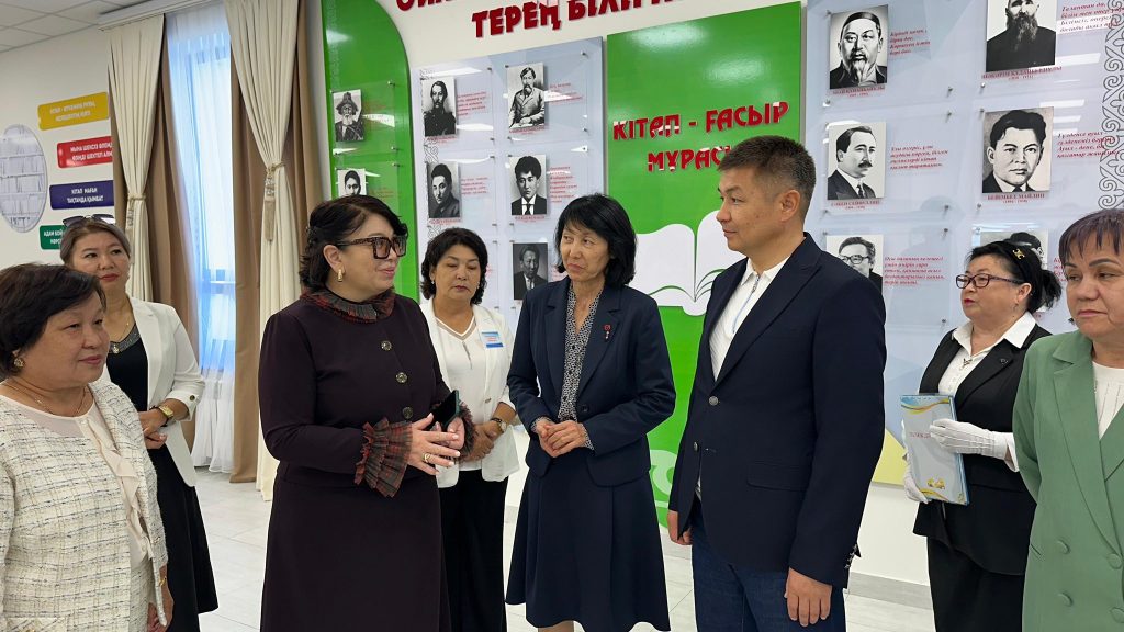 ҚР Ұлттық кітапхана басшысы Қазалы ауданына келді