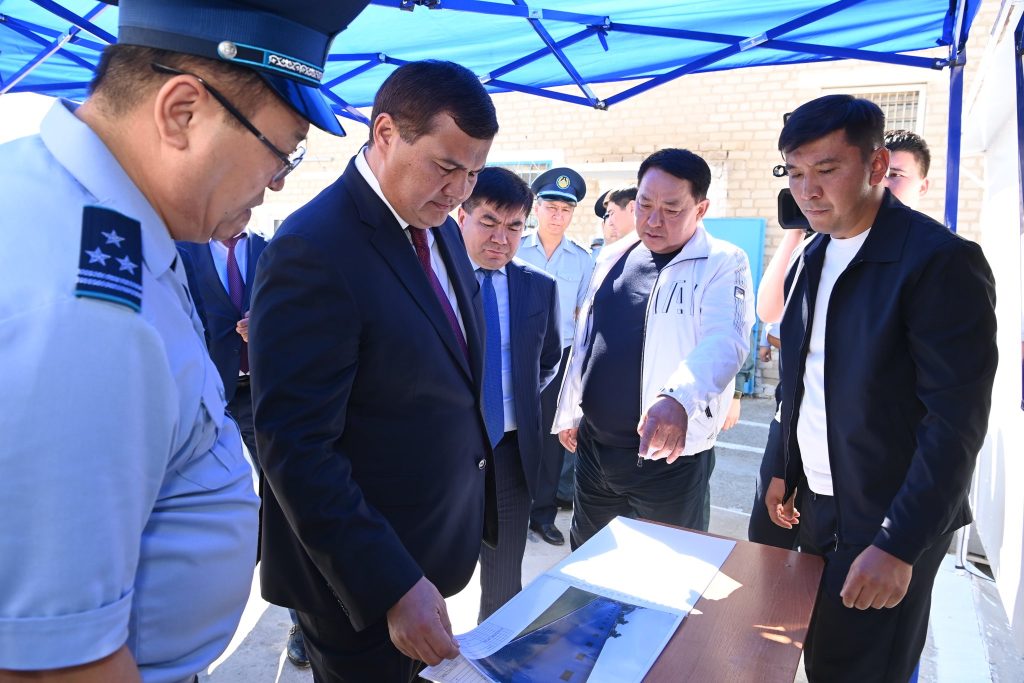 Облыс әкімі қылмыстық атқару жүйесі департаменті №60 мекемесінің жұмысымен танысты