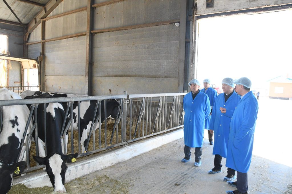 Аудан әкімі «РЗА» акционерлік қоғамының жұмысымен танысты