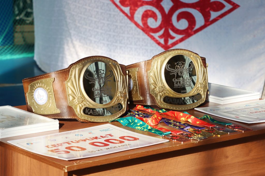 Аудан әкімі «Сырдария барысы турнирінің ашылу салтанатына қатысты