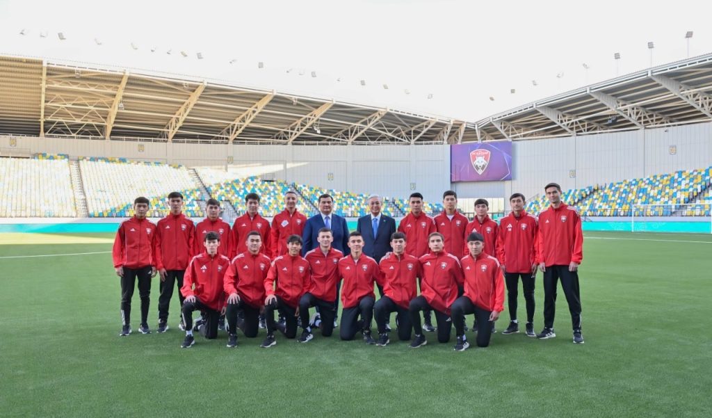 Мемлекет басшысы Қызылорда қаласындағы орталық стадионға барды