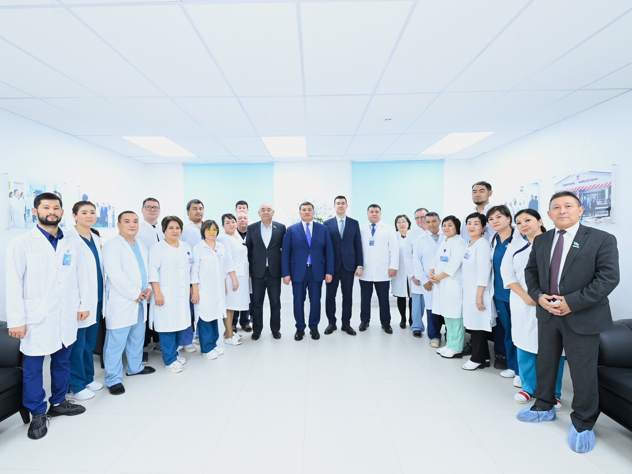 Аймақ басшысы орталық аурухана жанындағы қосымша ғимаратты көрді