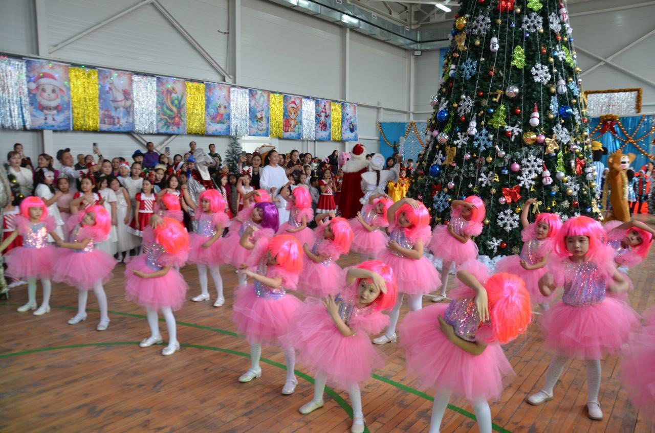 Аудан әкімінің балаларға арналған жаңа жылдық шыршасы өтті