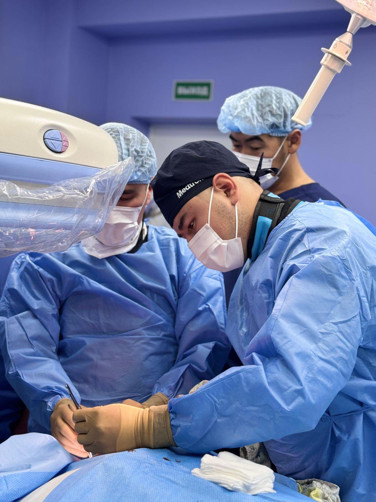 Қазалы аудандық ауруханасында алғаш рет күрделі оталар жасалынды