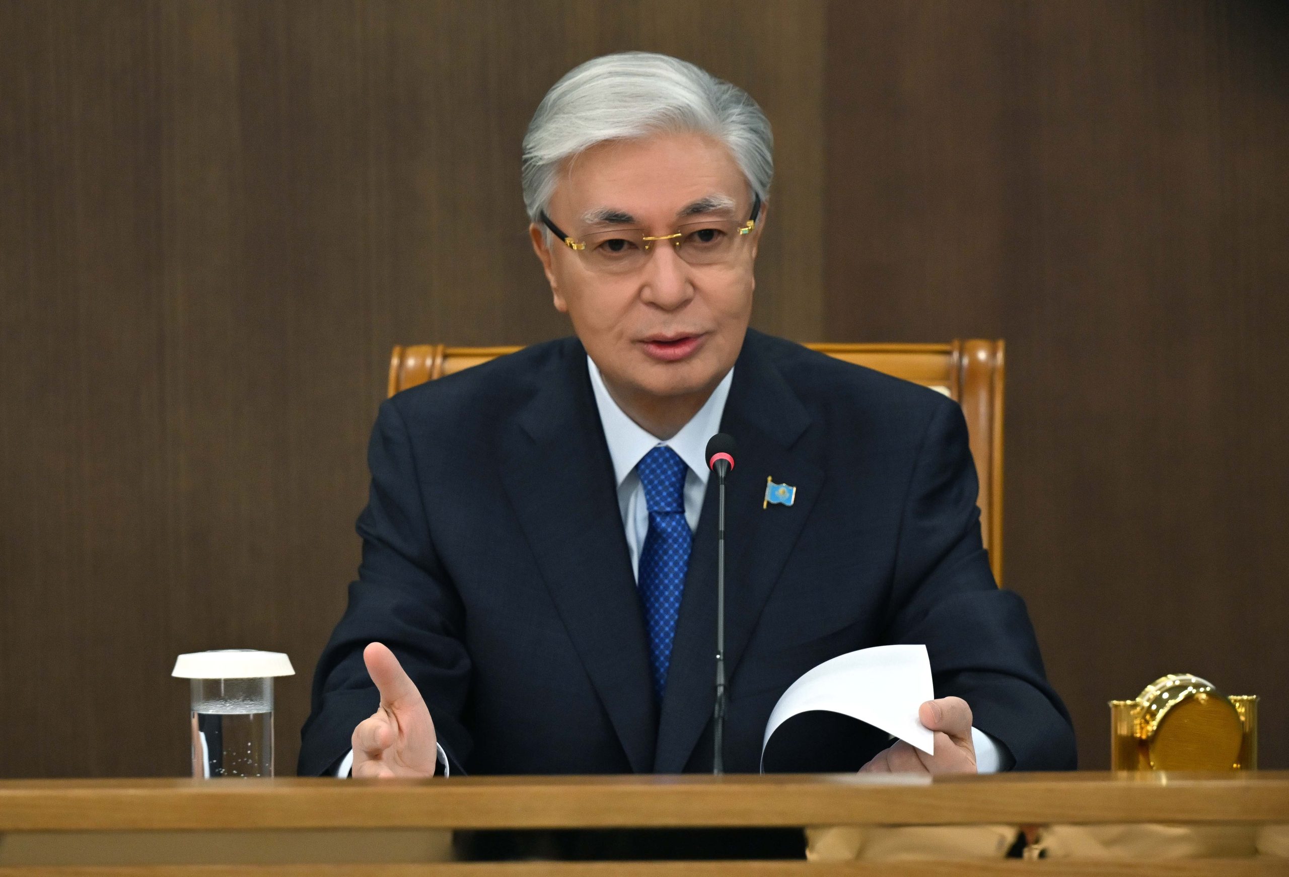 Мемлекет басшысы Қасым-Жомарт Тоқаев Қаржылық мониторинг агенттігінде жиын өткізді