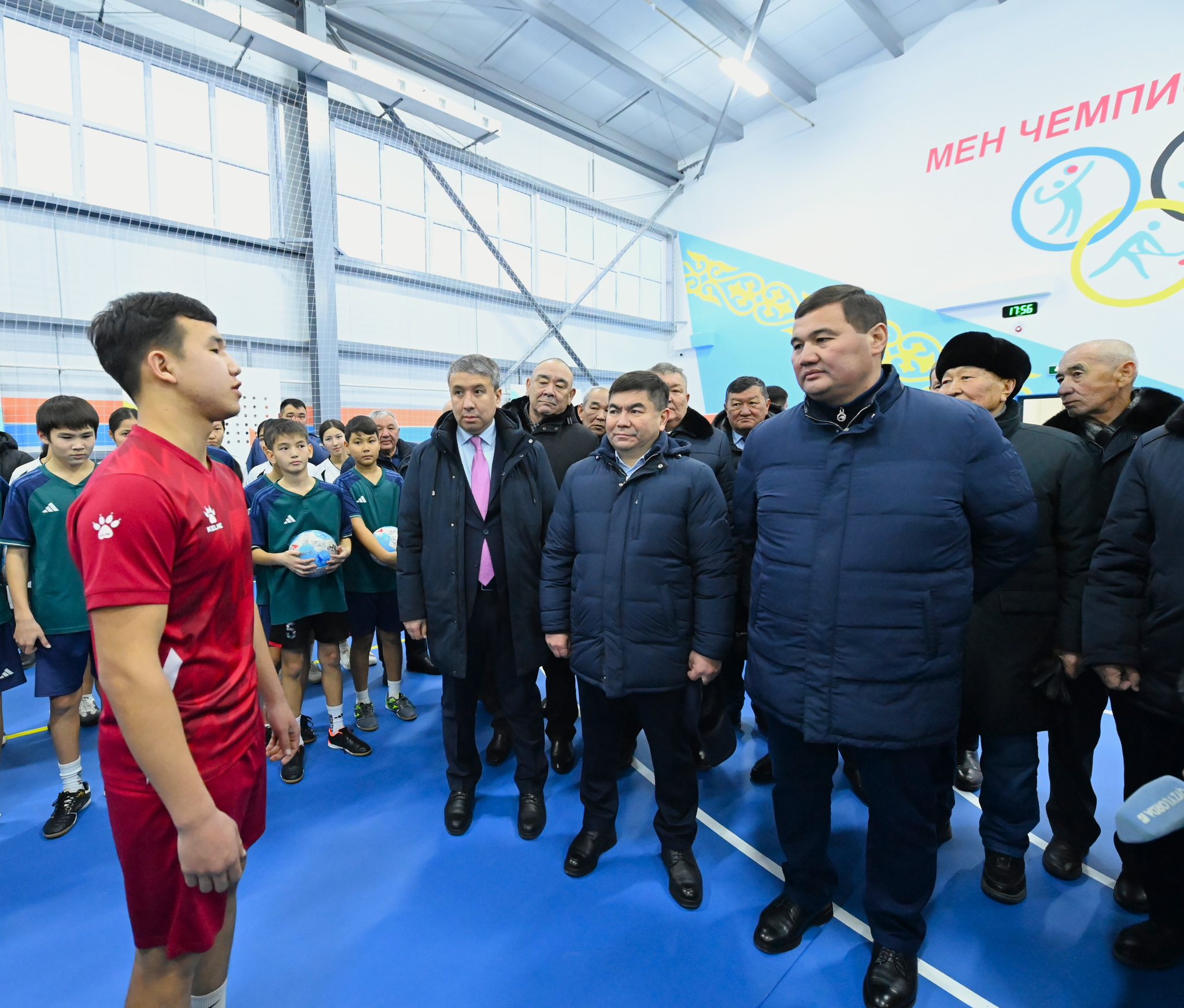 Қазалы ауданының Бекарыстан би ауылында дене шынықтыру-сауықтыру кешені ашылды