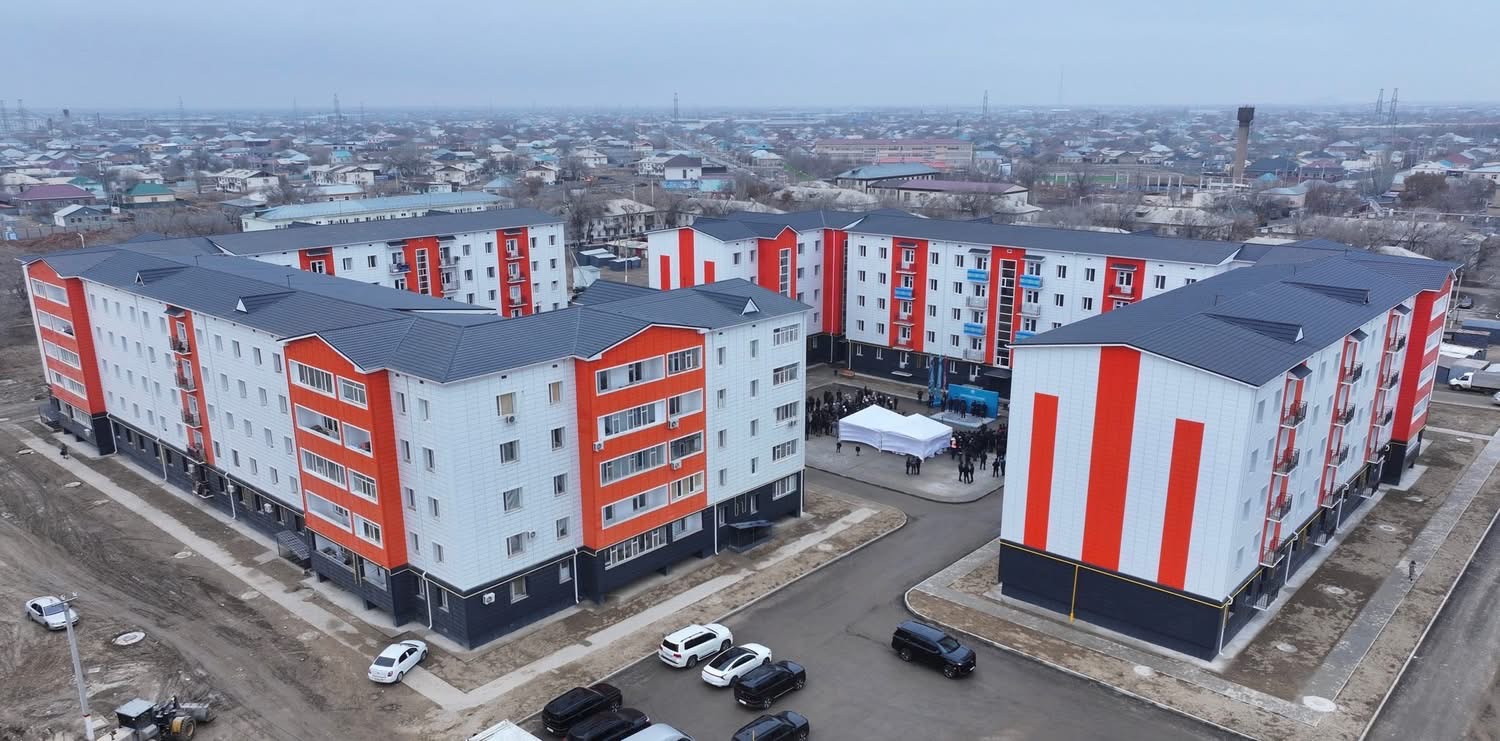 Қызылорда қаласында 135 пәтерлік тұрғын үй пайдалануға берілді