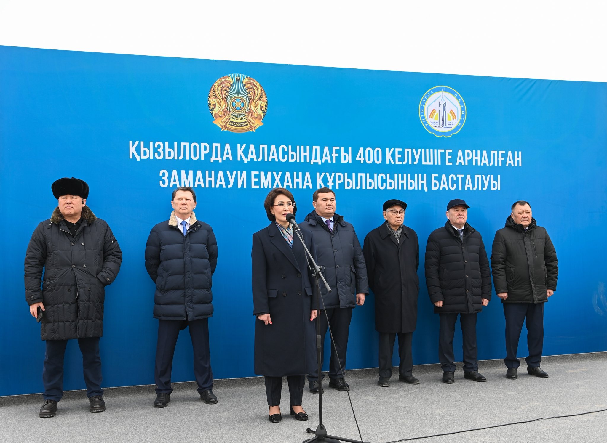 Қызылорда қаласының шет аймағында 400 орындық жаңа емхананың іргетасы қаланды