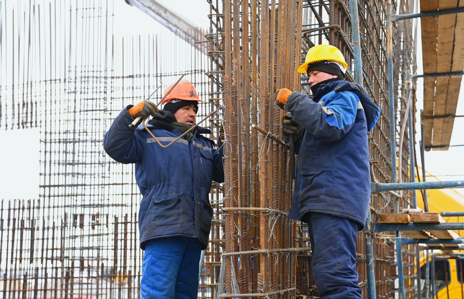 Құрылыста іркіліс жоқ