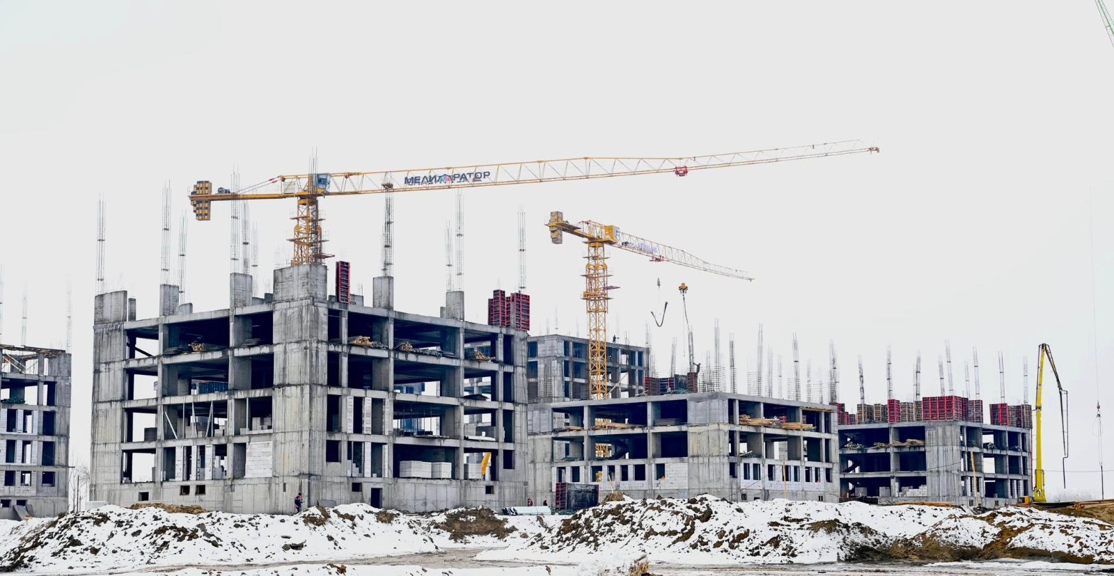 Құрылыста іркіліс жоқ