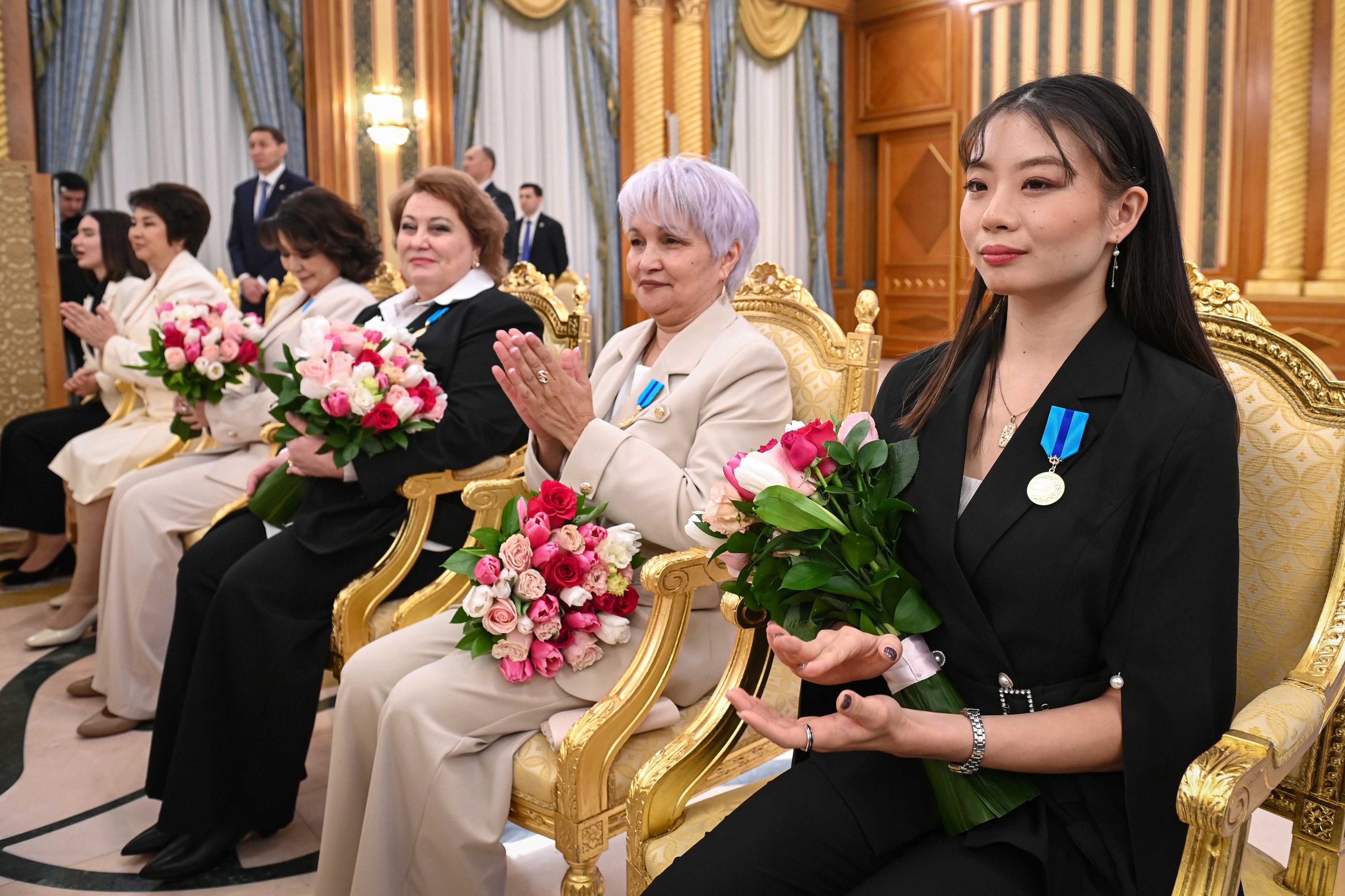Мемлекет басшысы Халықаралық әйелдер күніне арналған салтанатты іс-шарада сөз сөйледі