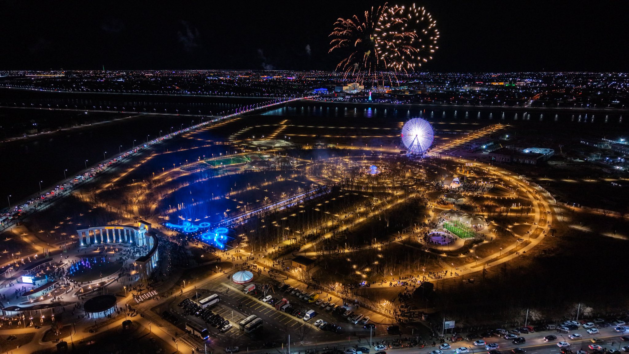 Қызылордада қайта салынған Президент паркі пайдалануға берілді