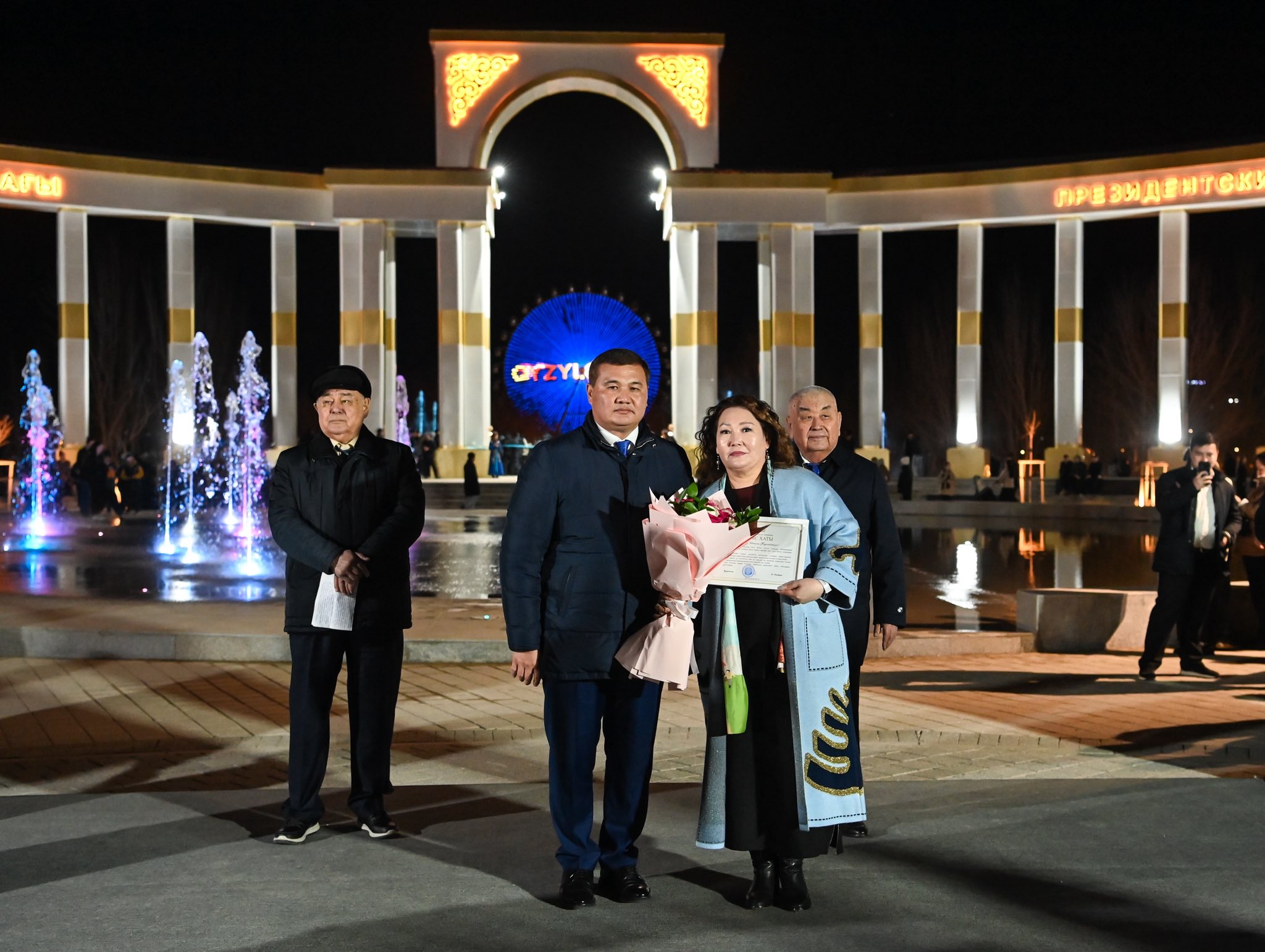 Қызылордада қайта салынған Президент паркі пайдалануға берілді