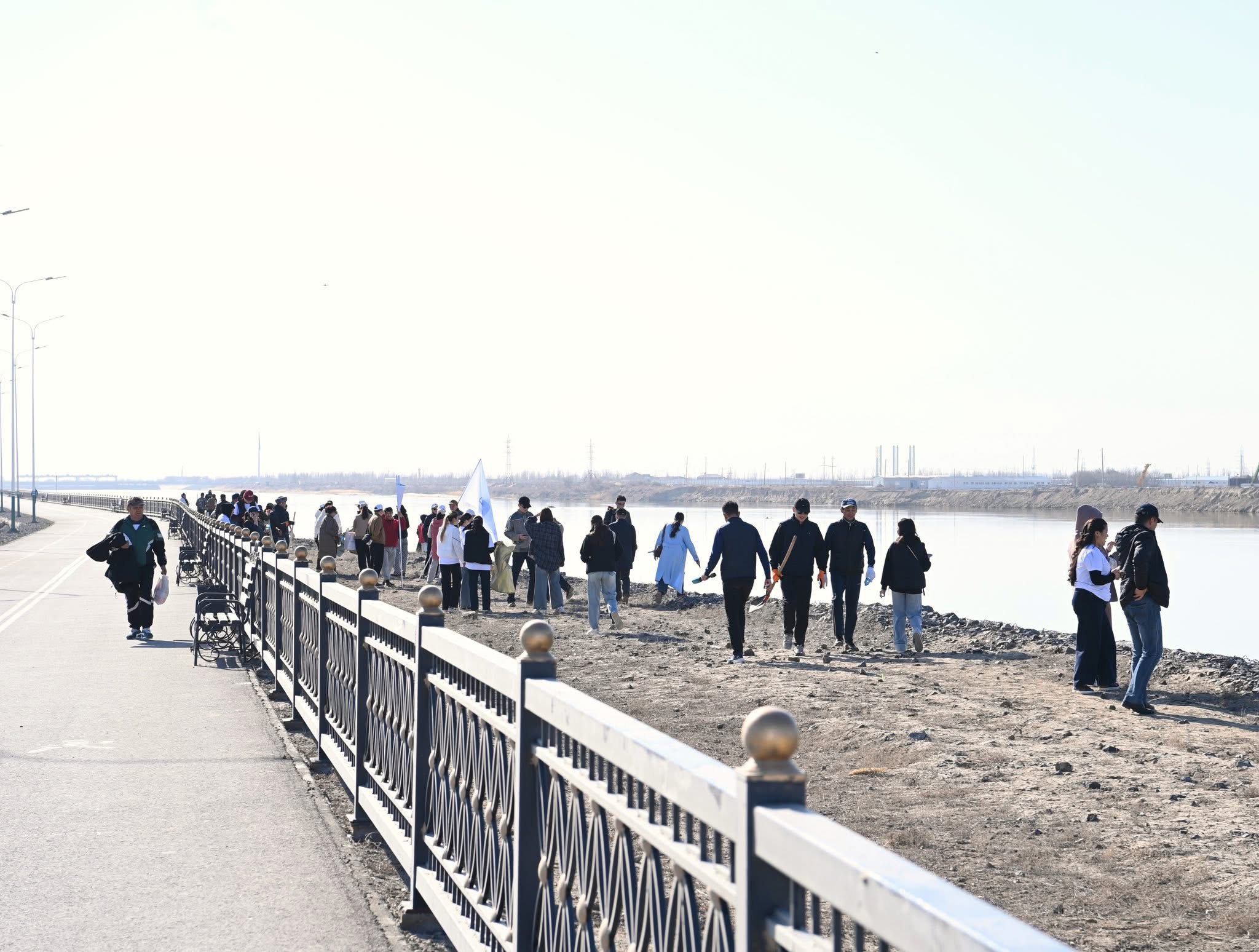 ҚЫЗЫЛОРДАДА «МӨЛДІР БҰЛАҚ» АУҚЫМДЫ ЭКОЛОГИЯЛЫҚ АКЦИЯСЫ ӨТТІ