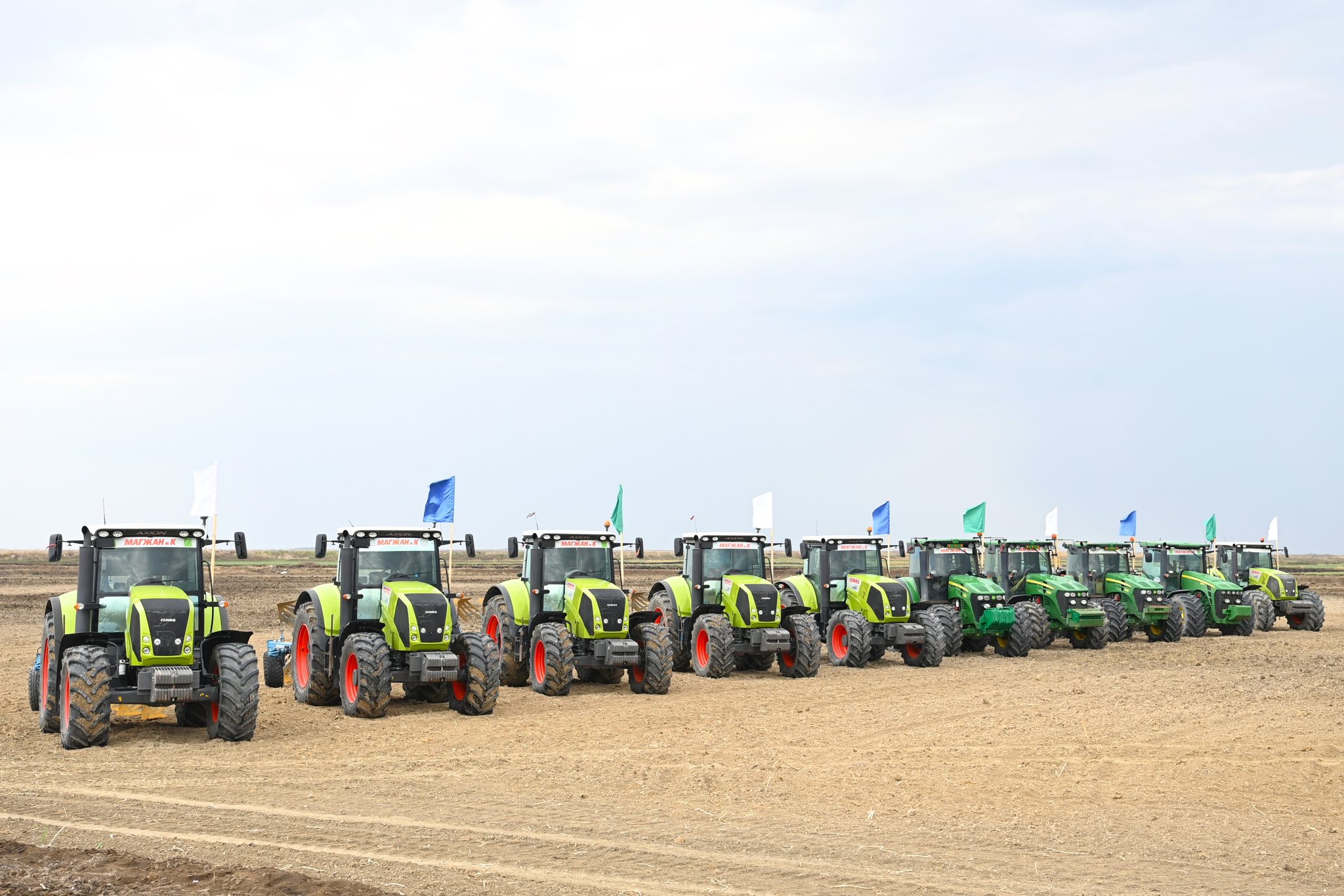 Сыр өңірінде егін алқабына алғашқы дән себілді