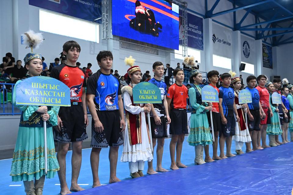 Қызылордада панкратионнан Қазақстан чемпионатының ашылу салтанаты өтті