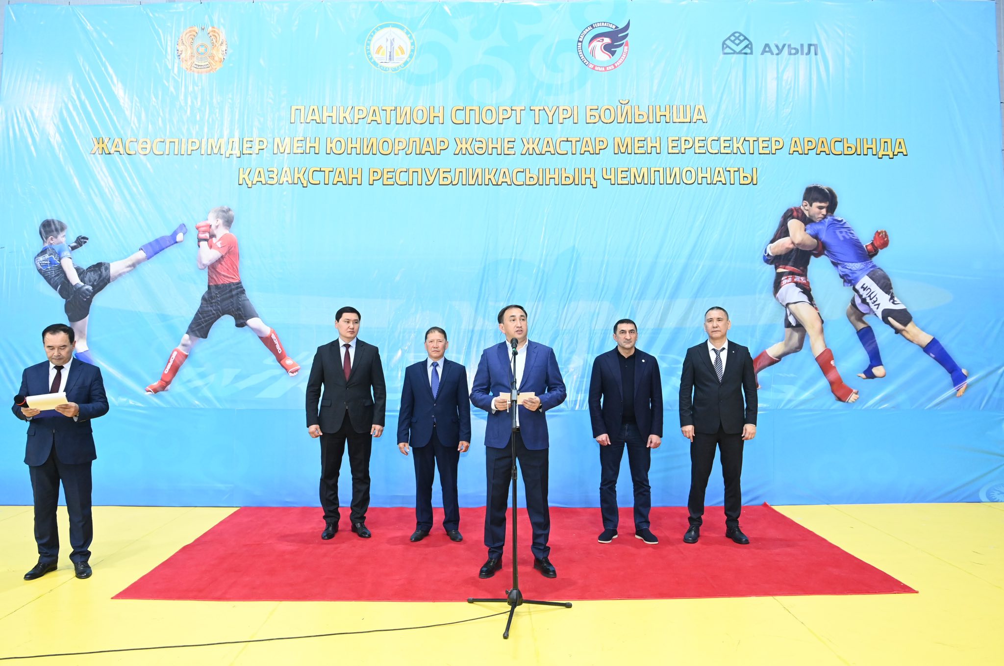 Қызылордада панкратионнан Қазақстан чемпионатының ашылу салтанаты өтті