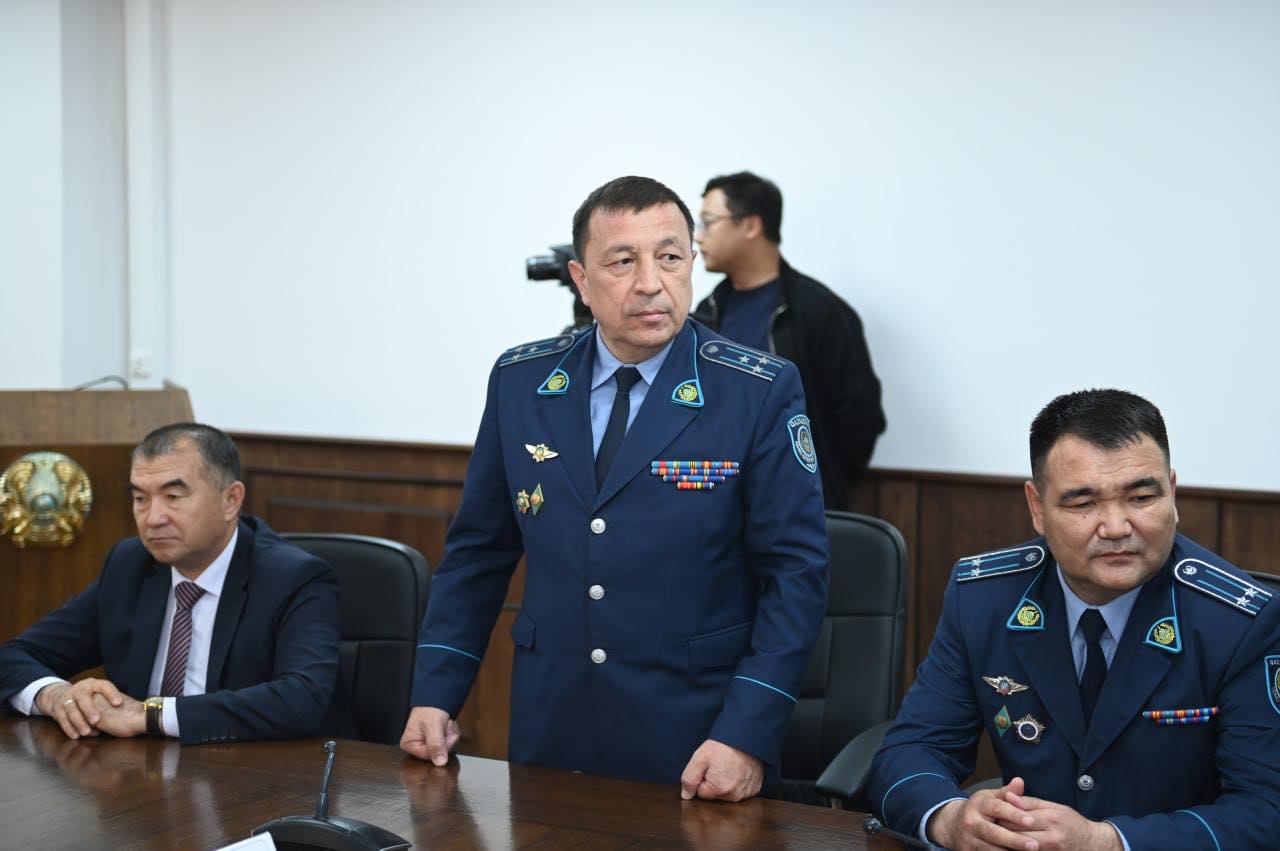 Аудандық полиция бөлімінің жаңа басшысы таныстырылды