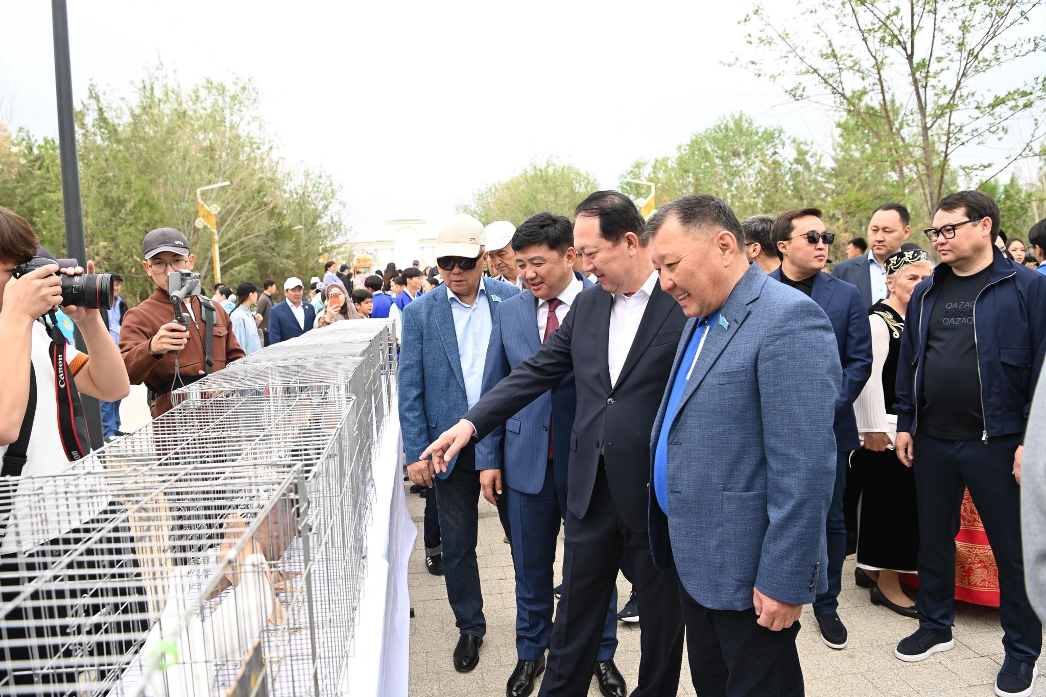 Президент саябағында мерекелік шара өтті