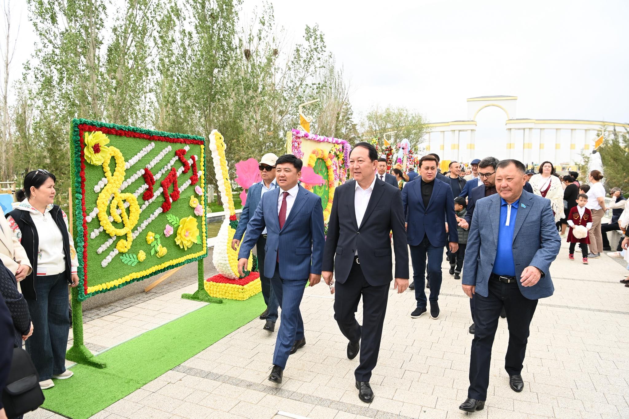 Президент саябағында мерекелік шара өтті