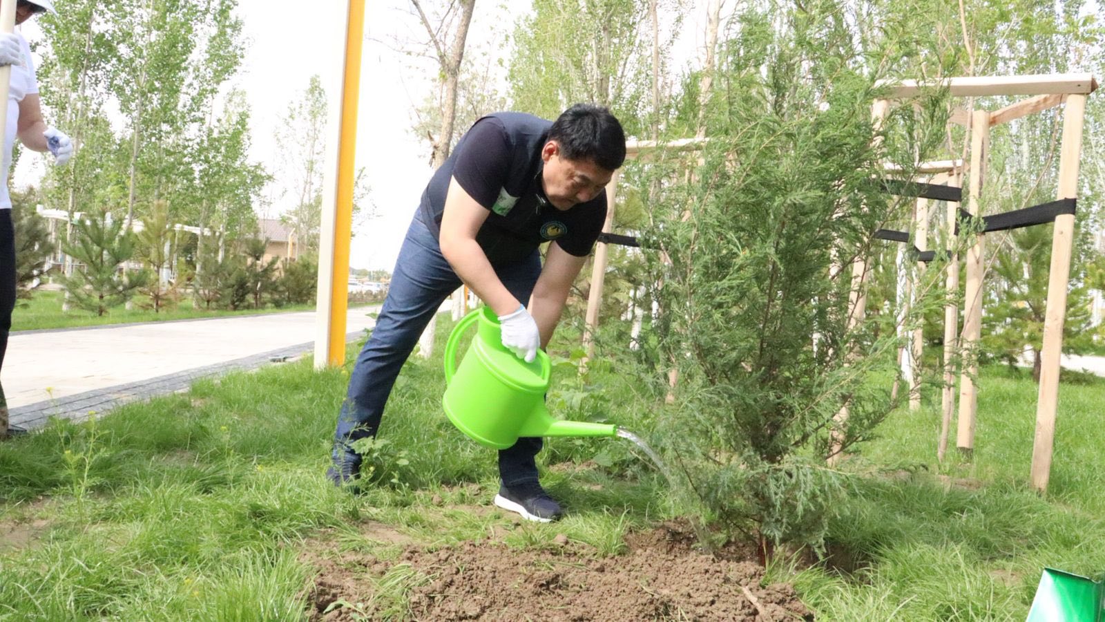 Қызылордада полицейлер экологиялық акцияға белсенді қатысты