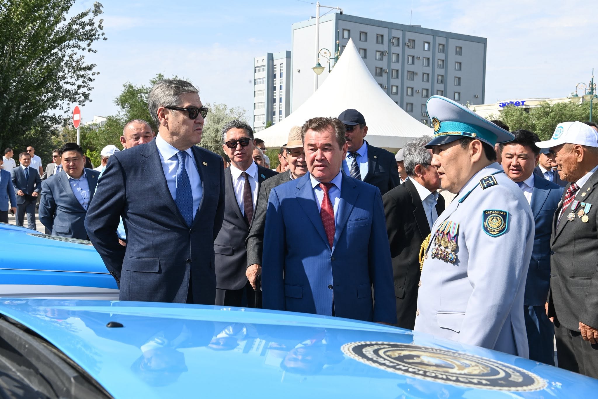 Полиция қызметкерлеріне 94 қызметтік көлік табысталды