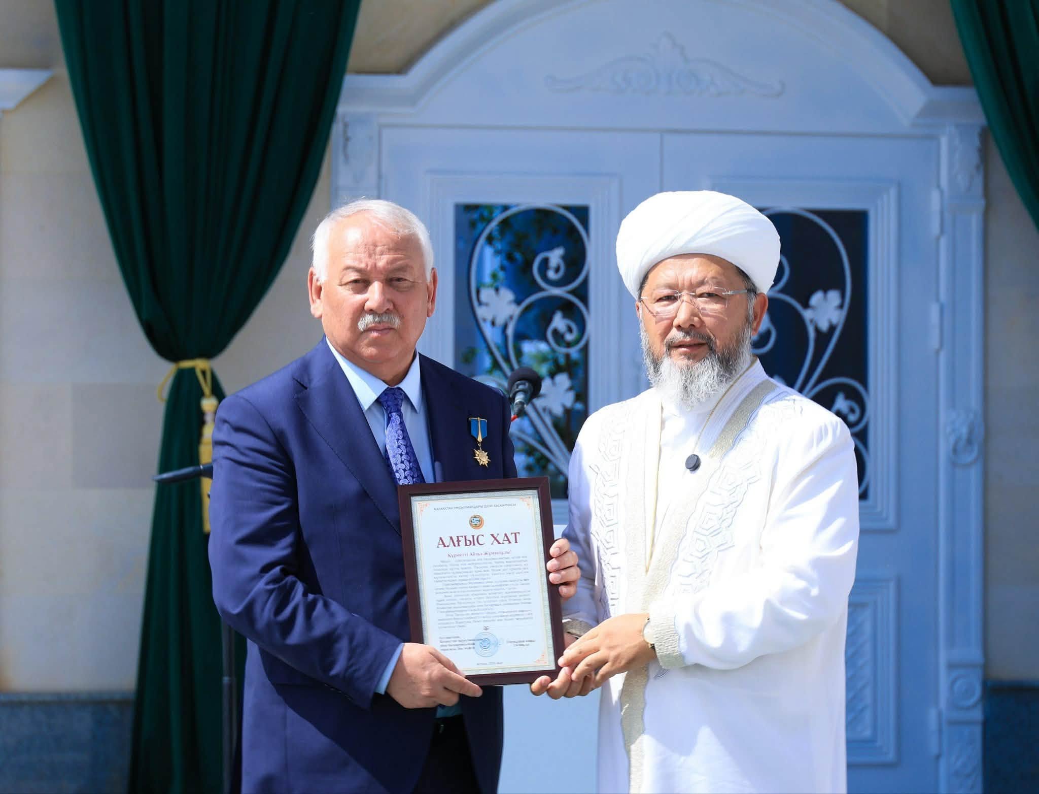 Бас мүфти Қызылордада жаңа мешіт ашылуына қатысты