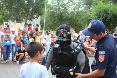 Құтқарушылар Сырдария жазғы лагерінде