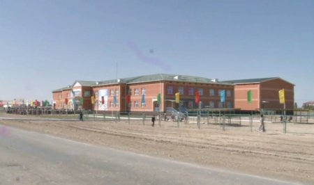 Қазалы ауданында заманауи мектеп ғимараты бой көтерді