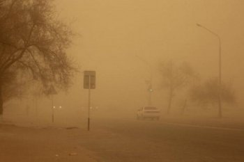 Қызылорда облысында шаңды дауыл соғады