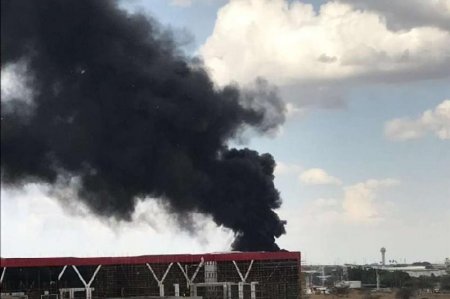 Халықаралық әуежай өртеніп кетті